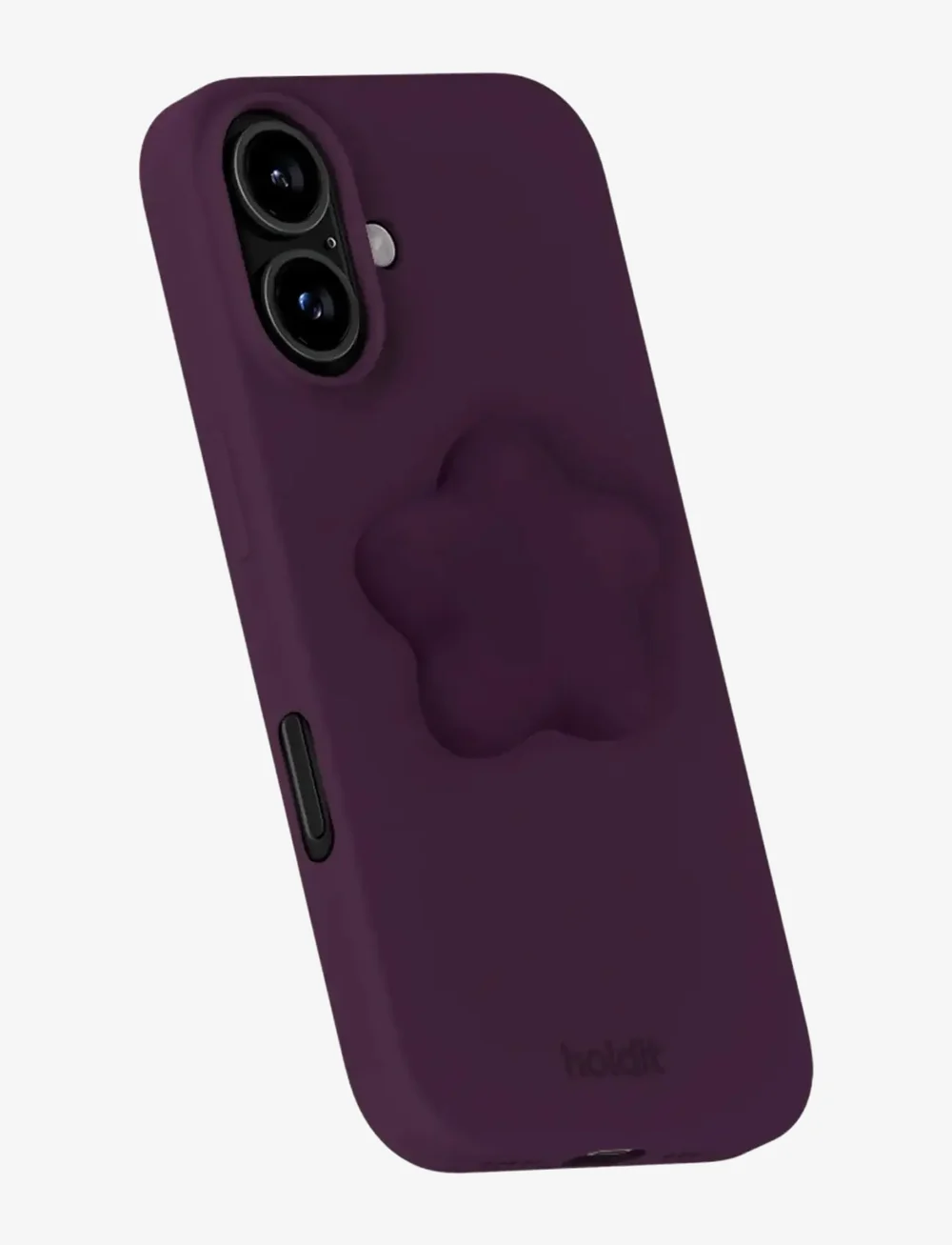 Holdit - Silicone Sticker Star - handysticker - deep plum - 1