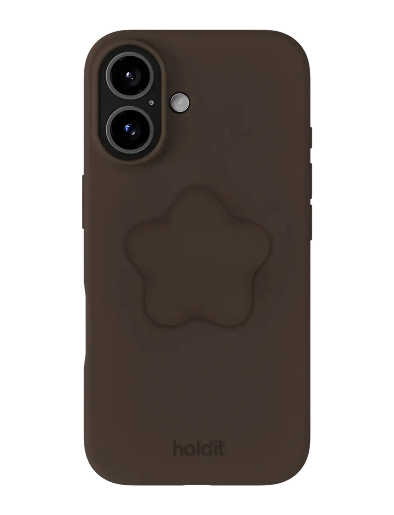 Holdit Silicone Sticker Star - Kampagne - CHOCOLATE / brown
