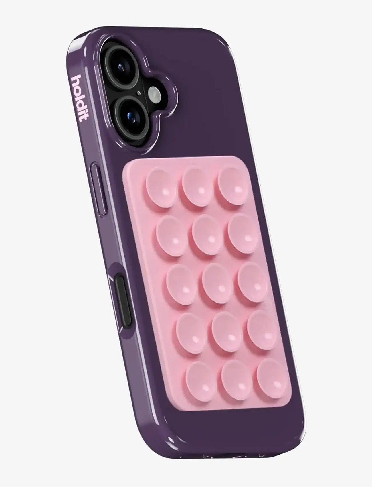 Holdit - Sticky Plate Magnet - pink - 1