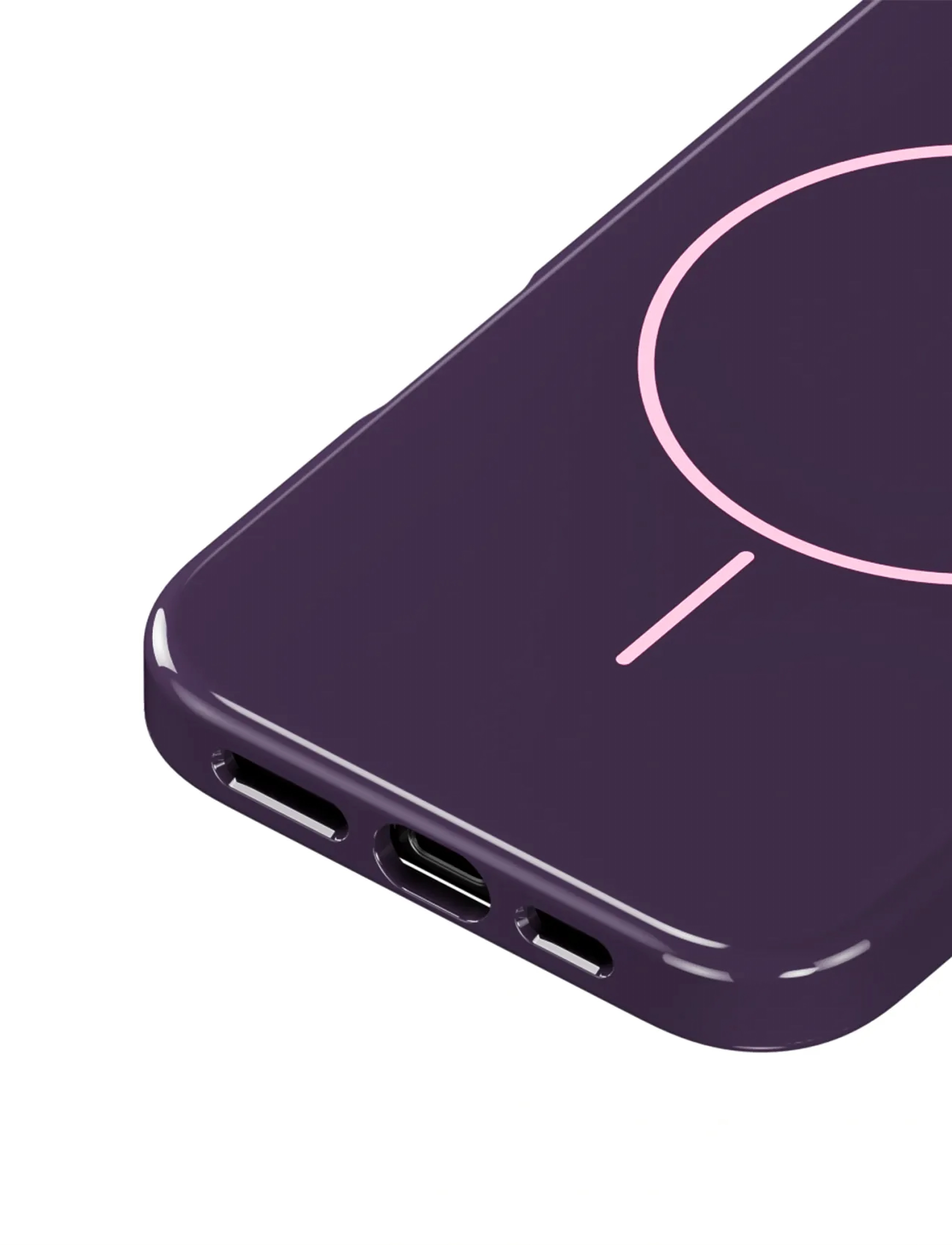Holdit - Mono Case Magsafe iPhone 16 Pro Max - laveste priser - deep plum/pink - 3