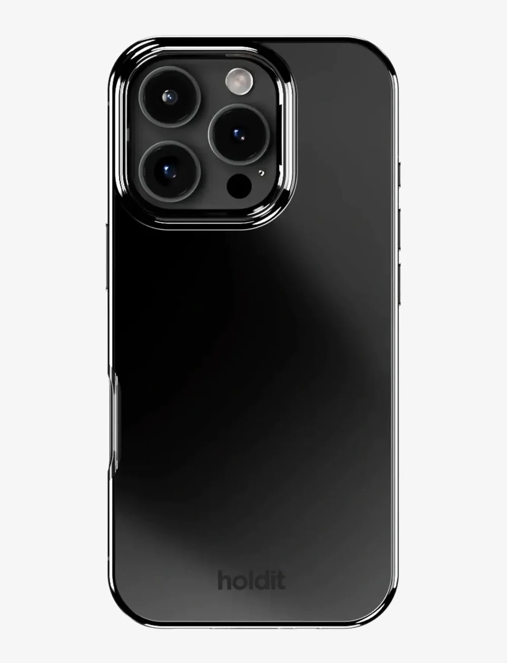 Holdit - Mirror Case iPhone 16Pro Magsafe Compatible - handycover - black - 0