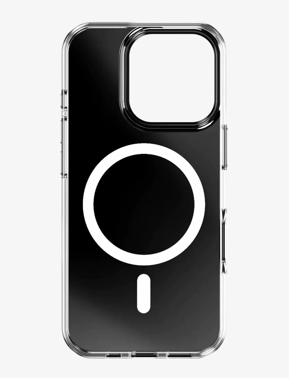 Holdit - Mirror Case iPhone 16Pro Magsafe Compatible - handycover - black - 2