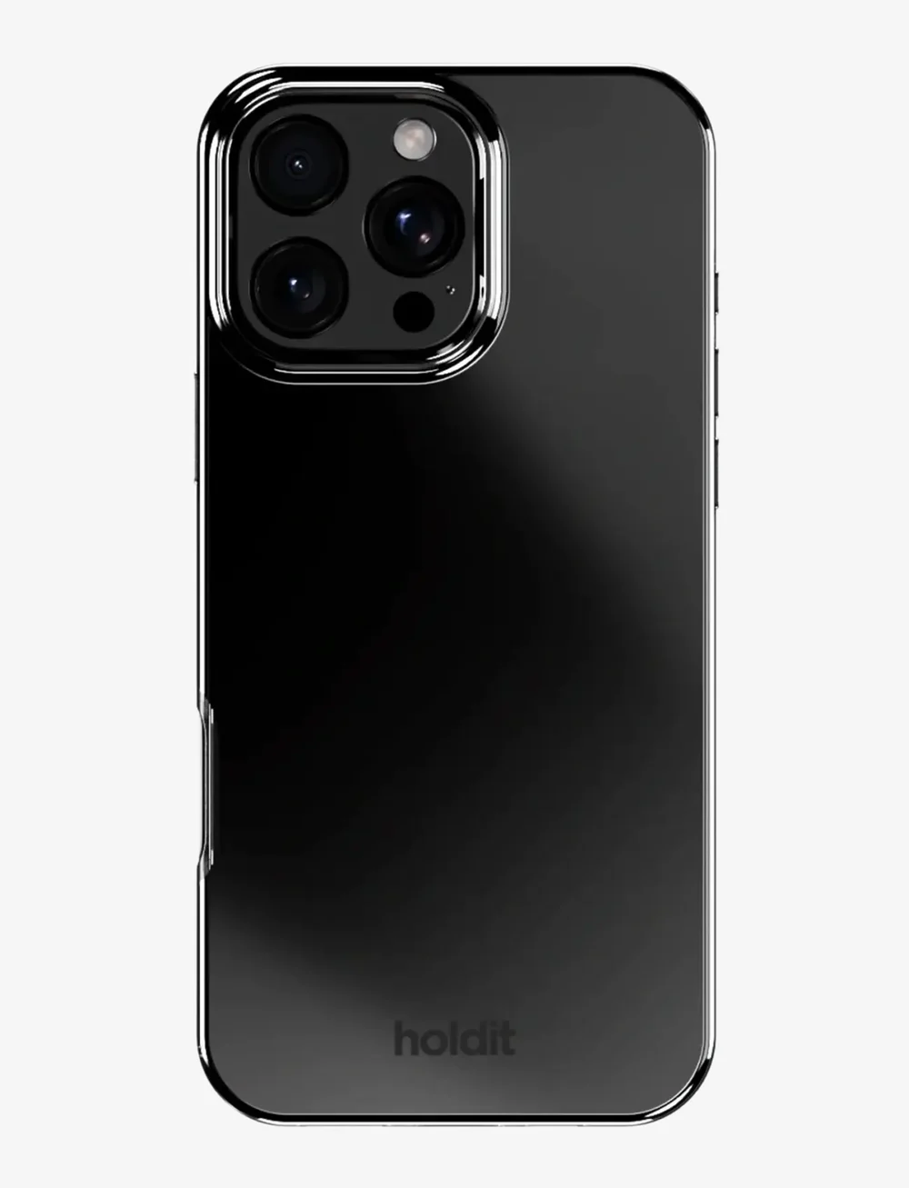 Holdit - Mirror Case iPhone 16ProMax MagsafeCompatible - handycover - black - 0