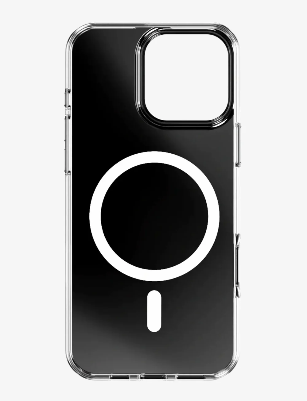 Holdit - Mirror Case iPhone 16ProMax MagsafeCompatible - handycover - black - 2