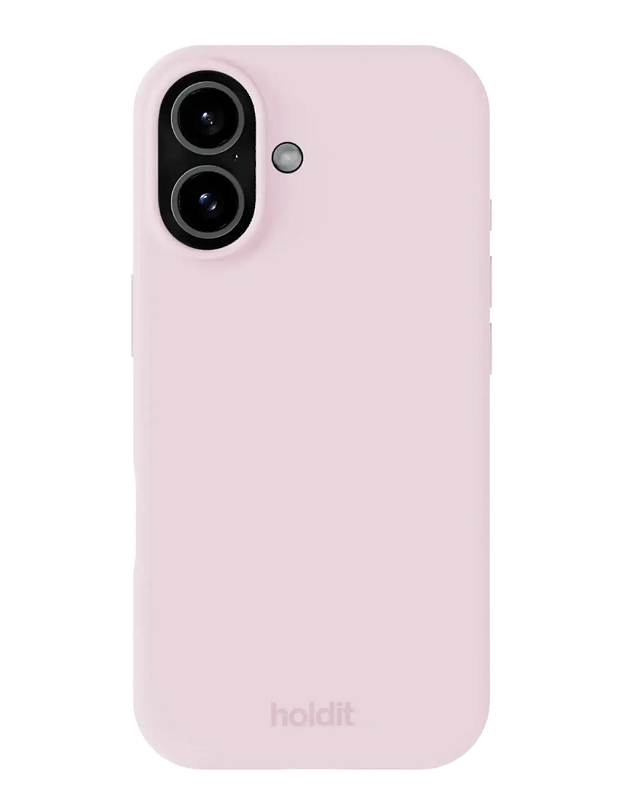 Holdit - Silicone Case iPhone 17 - telefonide ümbrised - pale pink - 0