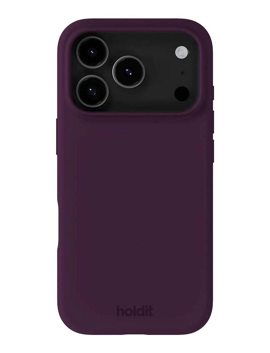 Holdit - Silicone Case iPhone 17 Pro - phone cases - deep plum - 0