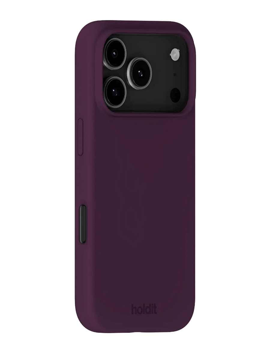 Holdit - Silicone Case iPhone 17 Pro - phone cases - deep plum - 1
