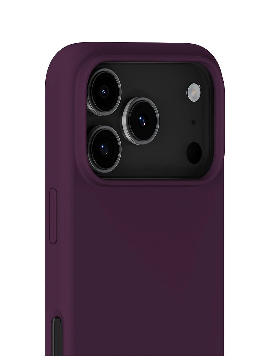 Holdit - Silicone Case iPhone 17 Pro - phone cases - deep plum - 3