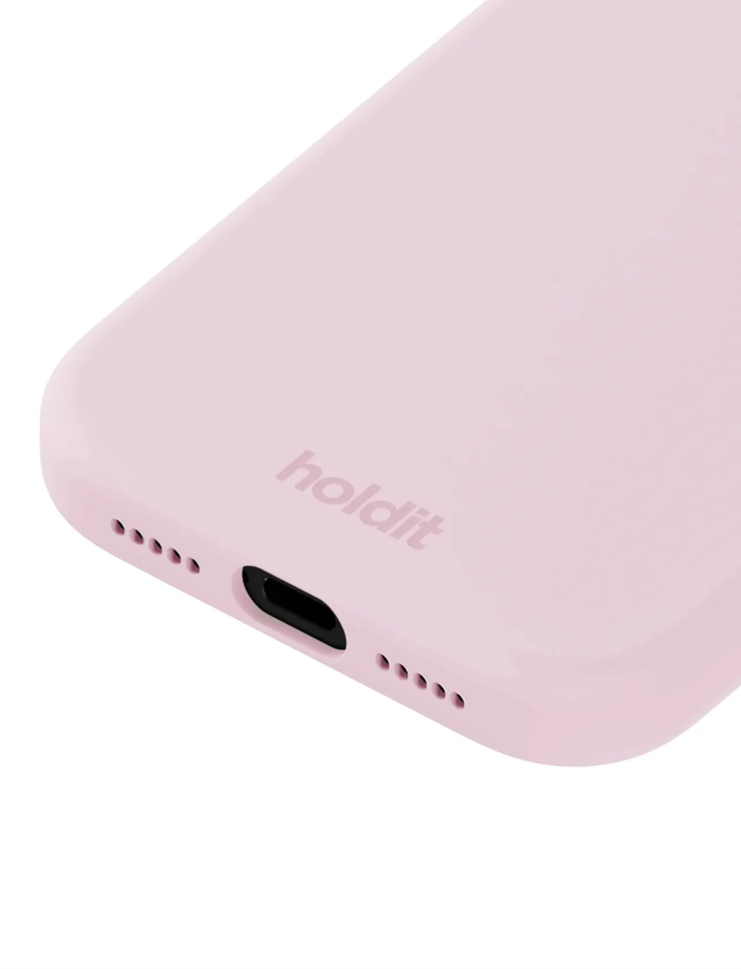 Holdit - Silicone Case iPhone 17 Pro - telefonide ümbrised - pale pink - 2
