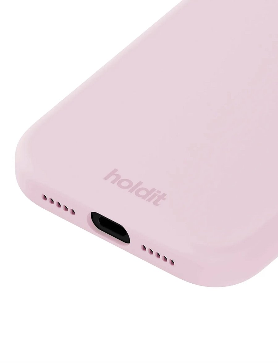 Holdit - Silicone Case iPhone 17 Pro - telefonide ümbrised - pale pink - 2