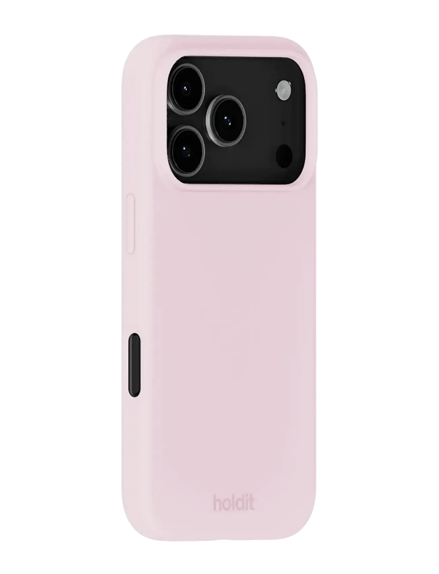 Holdit - Silicone Case iPhone 17 Pro Max - telefonide ümbrised - pale pink - 1
