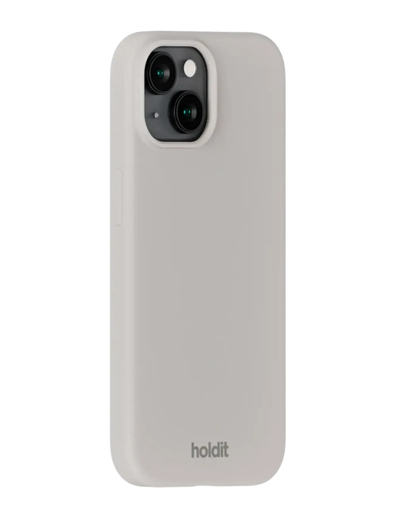 Holdit - Silicone Case iPhone 14/13 - telefonų dėklai - wool gray - 1