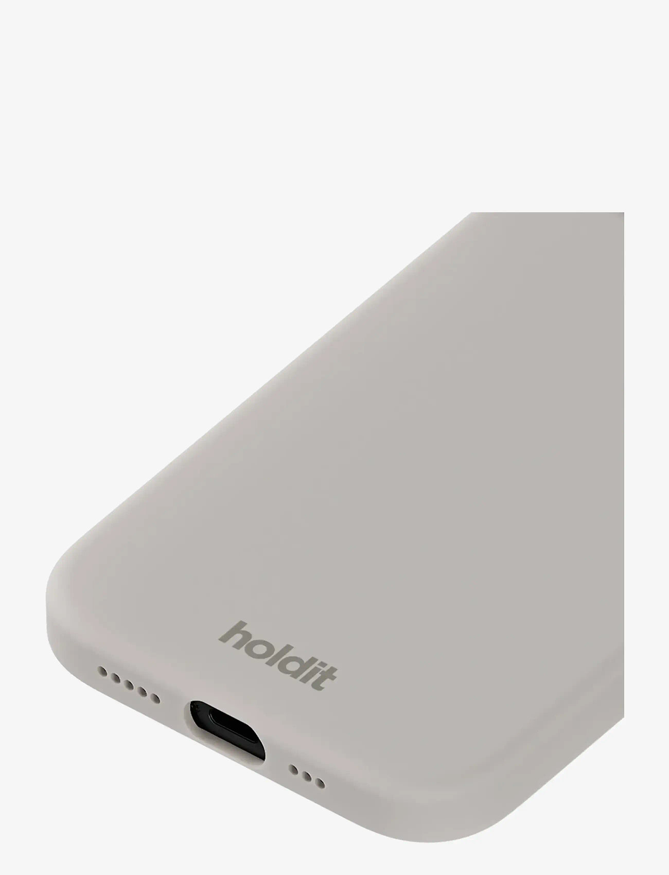 Holdit - Silicone Case iPhone 14/13 - handycover - wool gray - 2