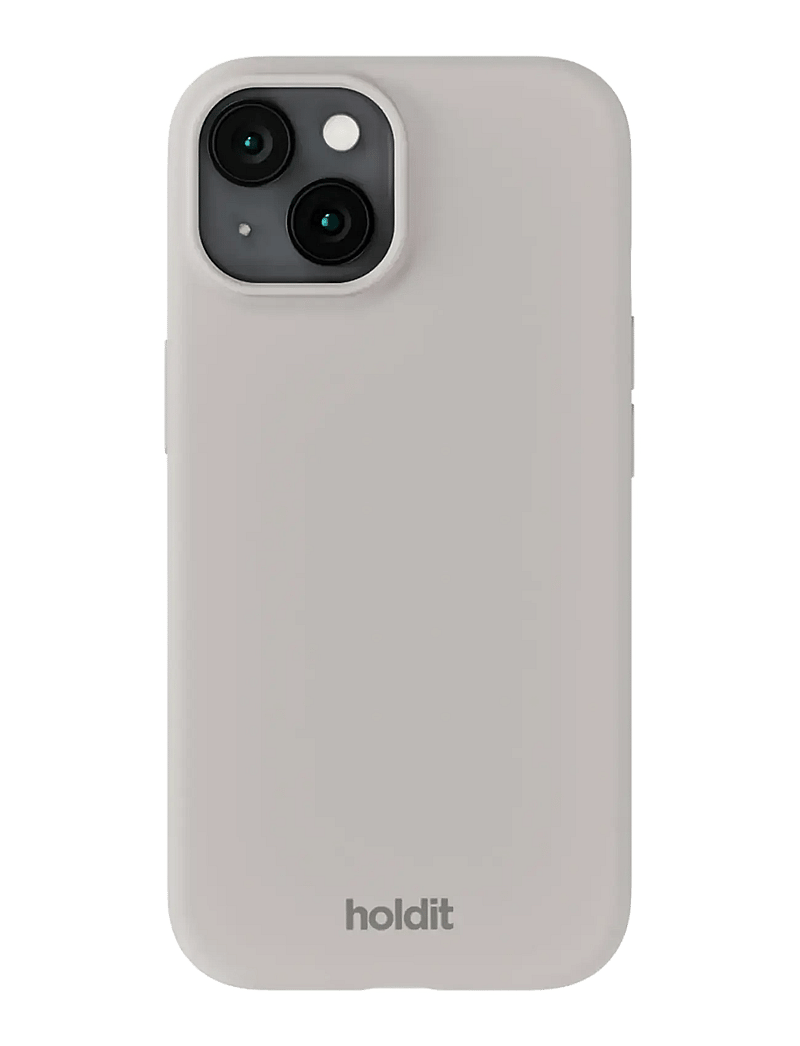 Holdit - Silicone Case iPhone 15 - handycover - wool gray - 0