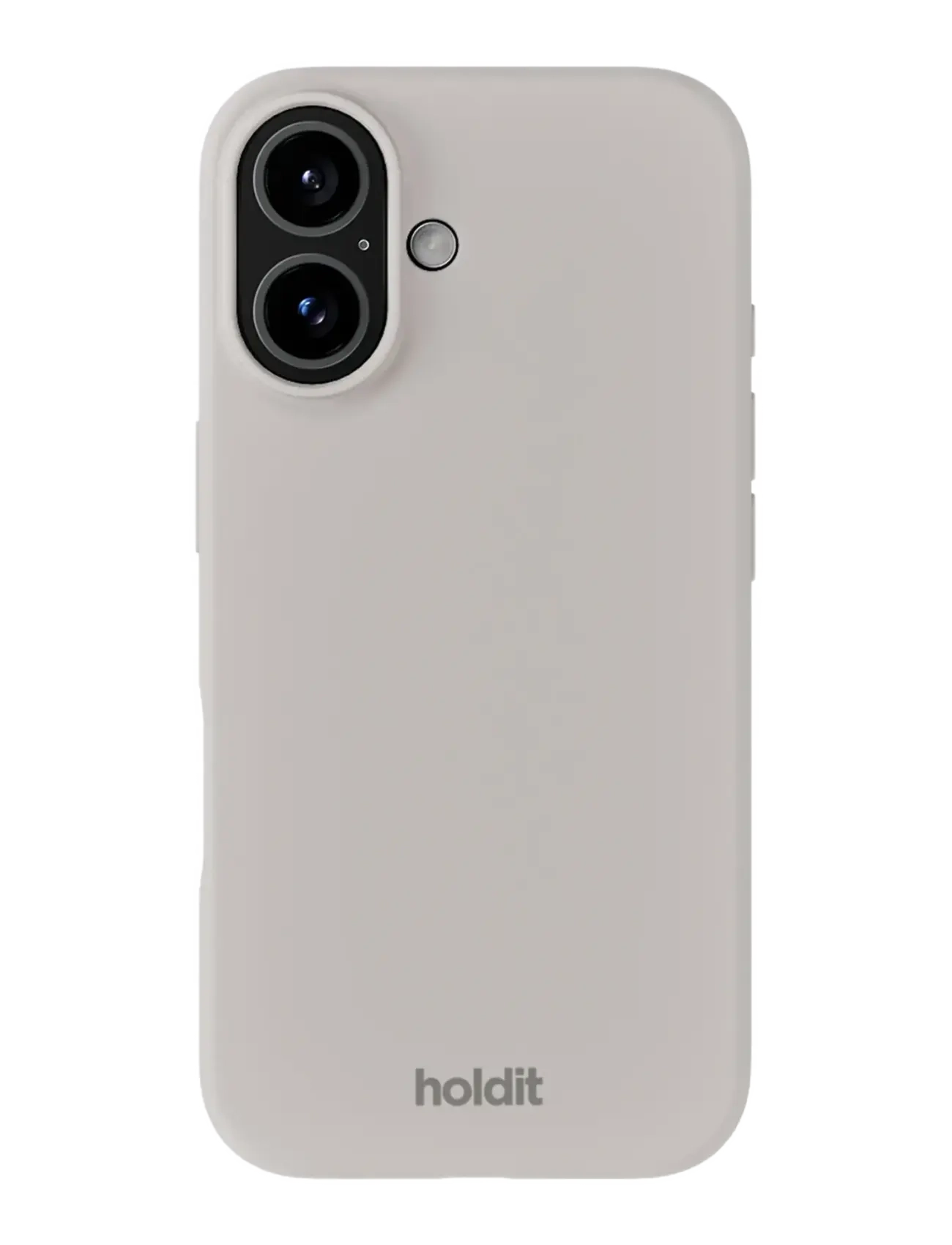 Holdit Silicone Case Iphone 16, IPHONE Mobile Accessories-covers, Grau - Phone Cases, Frauen