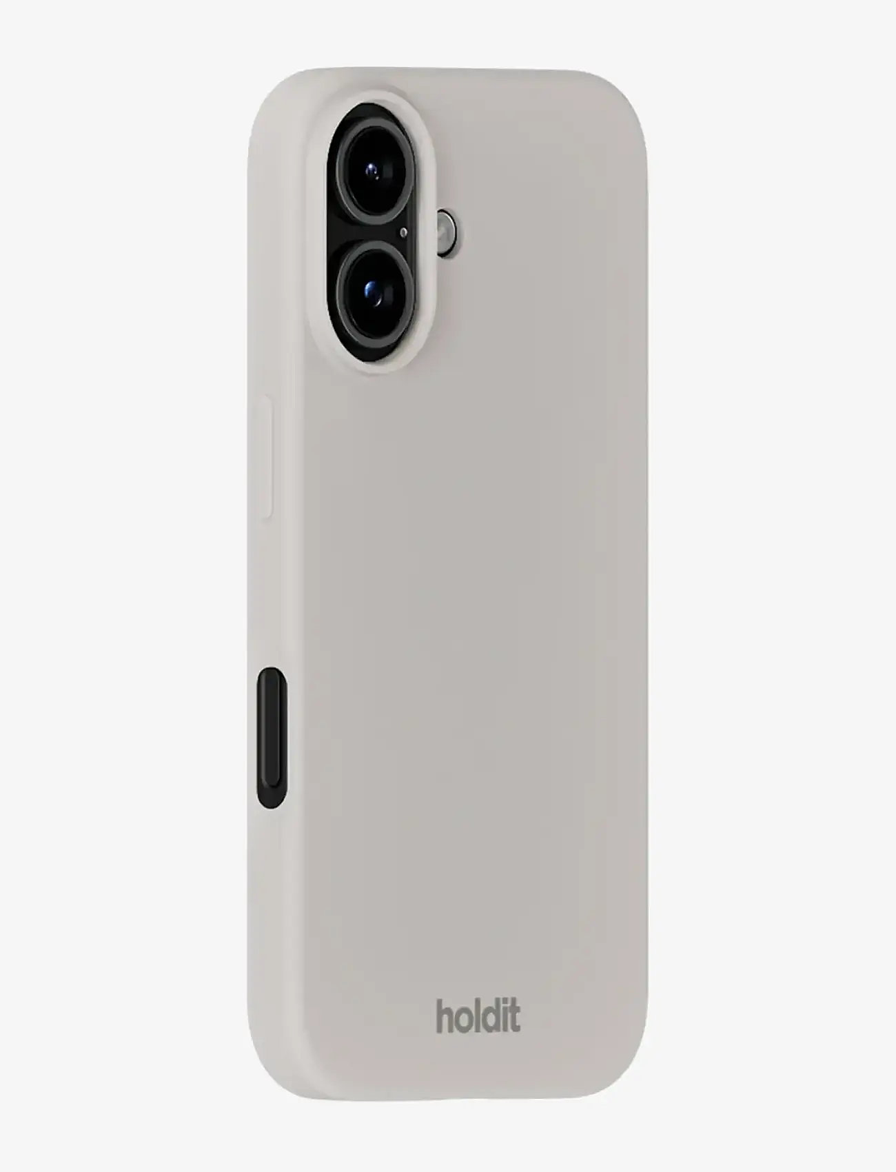 Holdit - Silicone Case iPhone 16 - phone cases - wool gray - 1