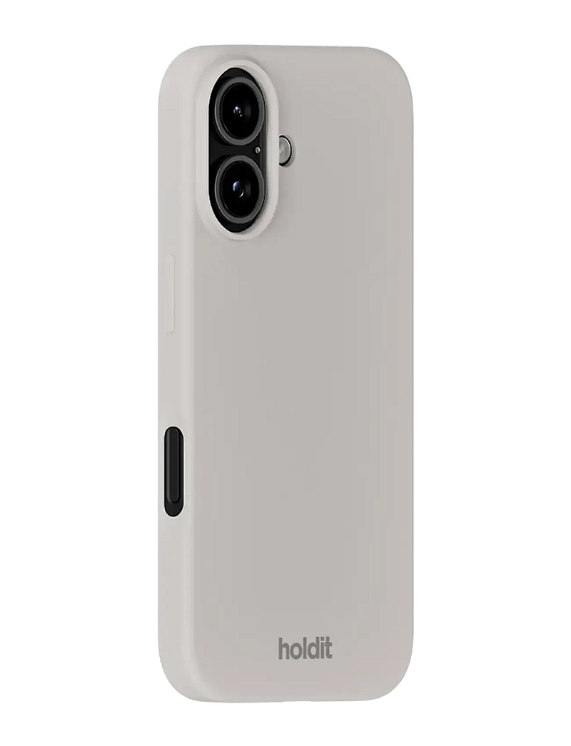 Holdit - Silicone Case iPhone 16 - handycover - wool gray - 1