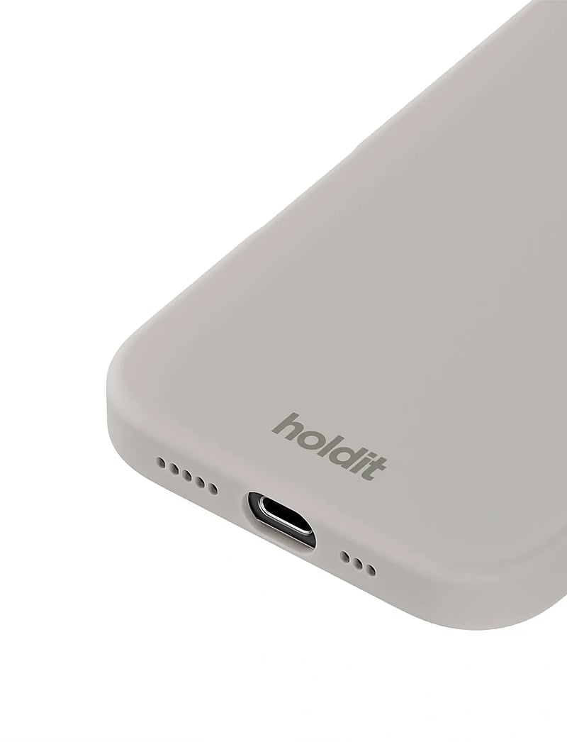 Holdit - Silicone Case iPhone 16 Pro - handycover - wool gray - 2