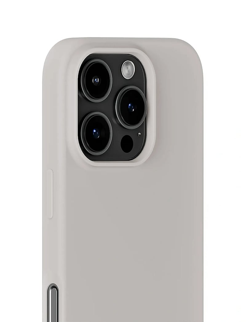 Holdit - Silicone Case iPhone 16 Pro Max - mobilskal - wool gray - 3
