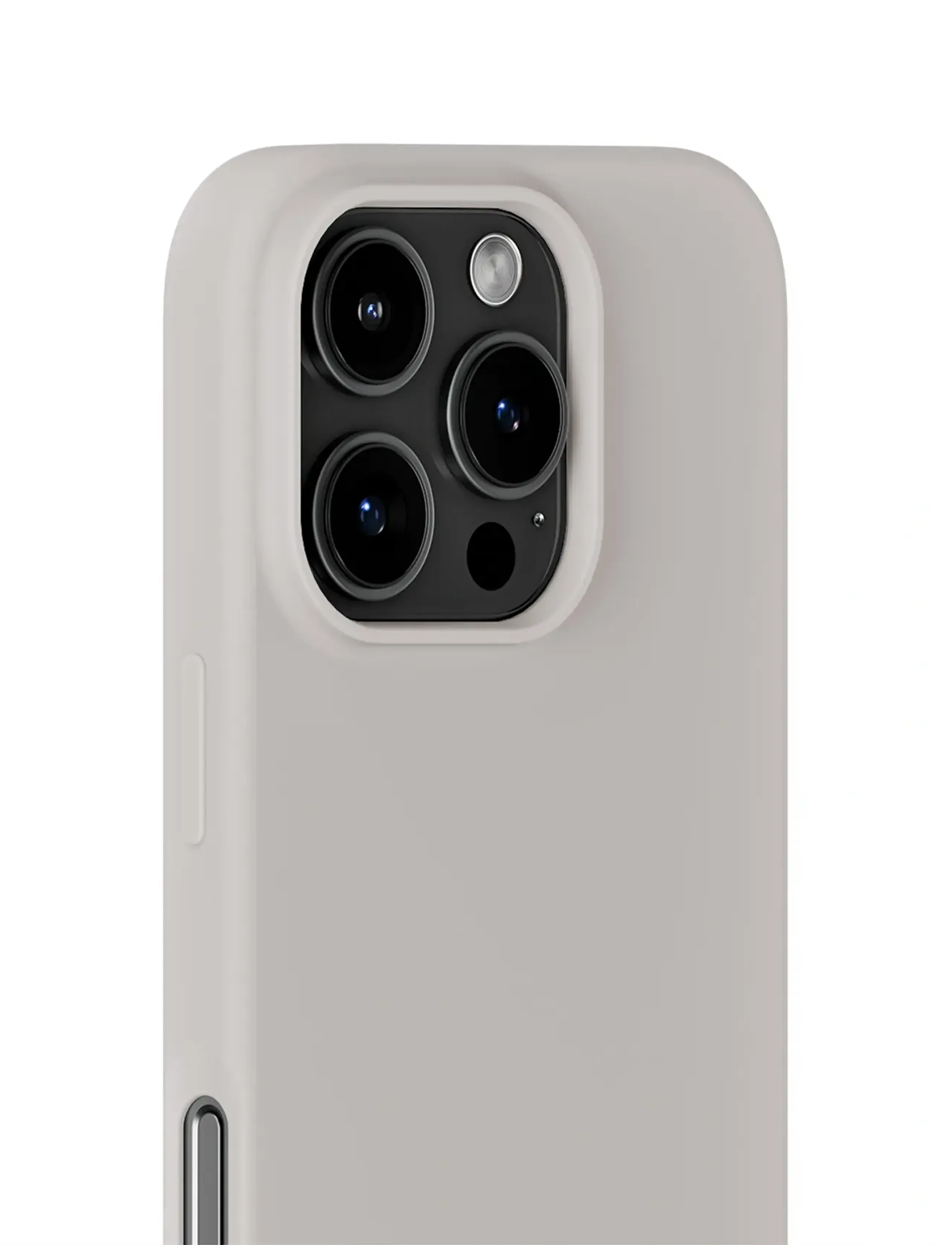 Holdit - Silicone Case iPhone 16 Pro Max - coque de téléphone - wool gray - 3