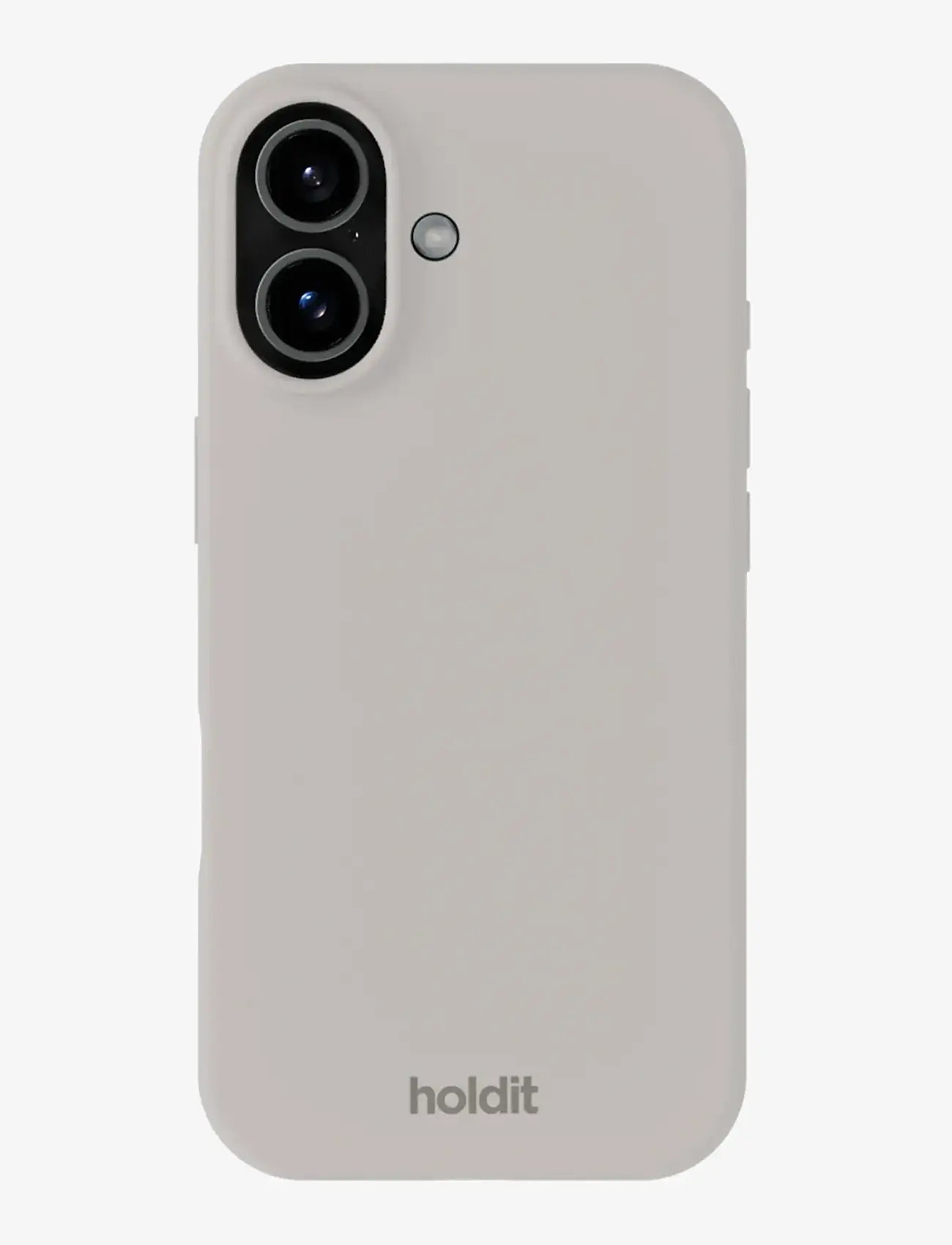 Holdit - Silicone Case iPhone 17 - mobilskal - wool gray - 0