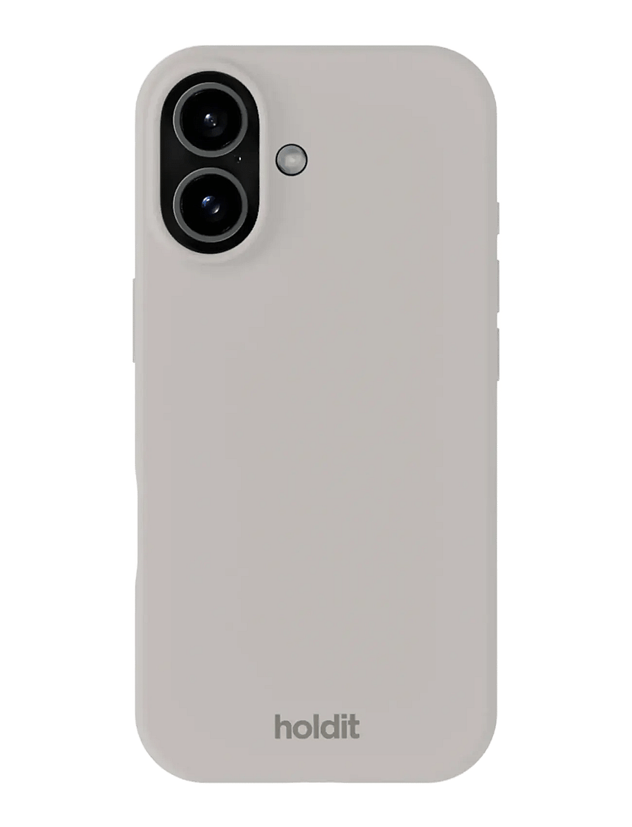 Holdit - Silicone Case iPhone 17 - mobilcovers - wool gray - 0