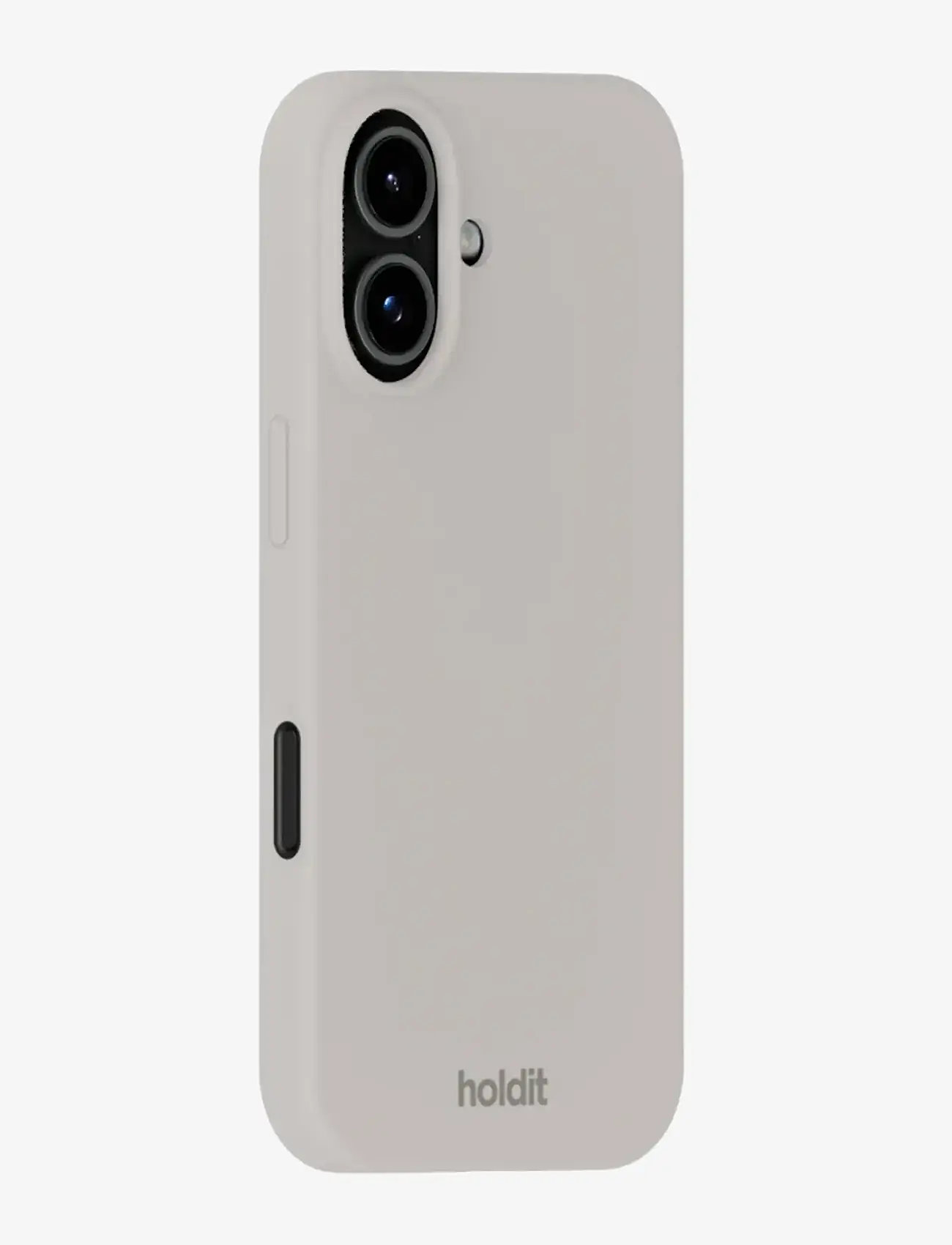 Holdit - Silicone Case iPhone 17 - mobilskal - wool gray - 1