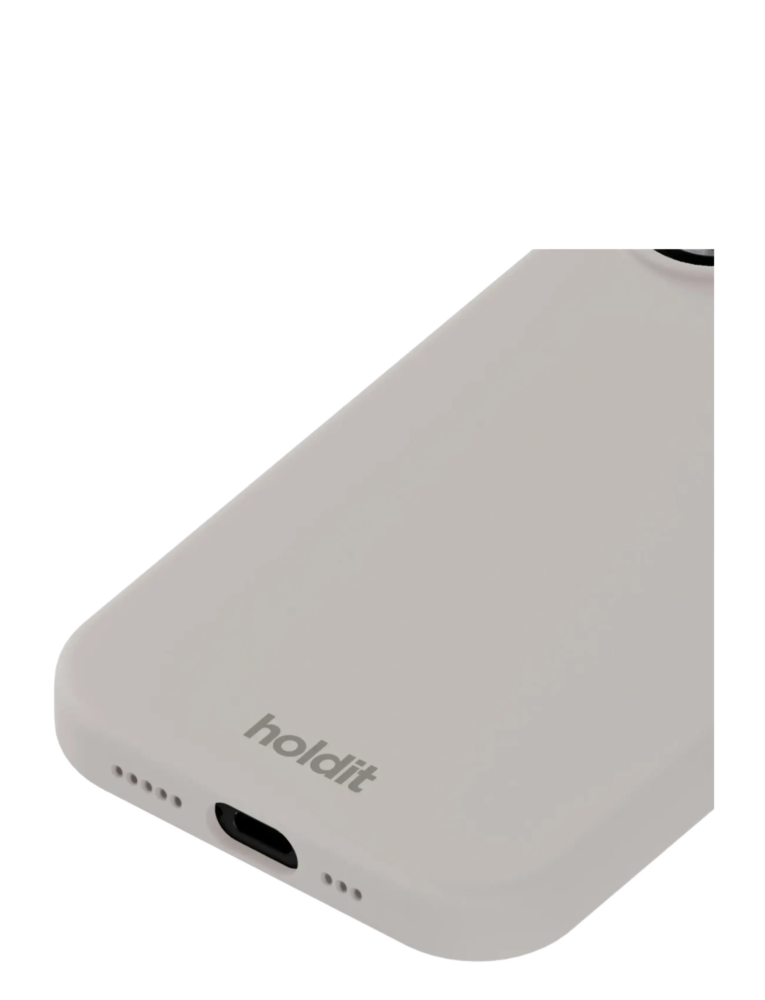 Holdit - Silicone Case iPhone 17 - mobilcovers - wool gray - 2