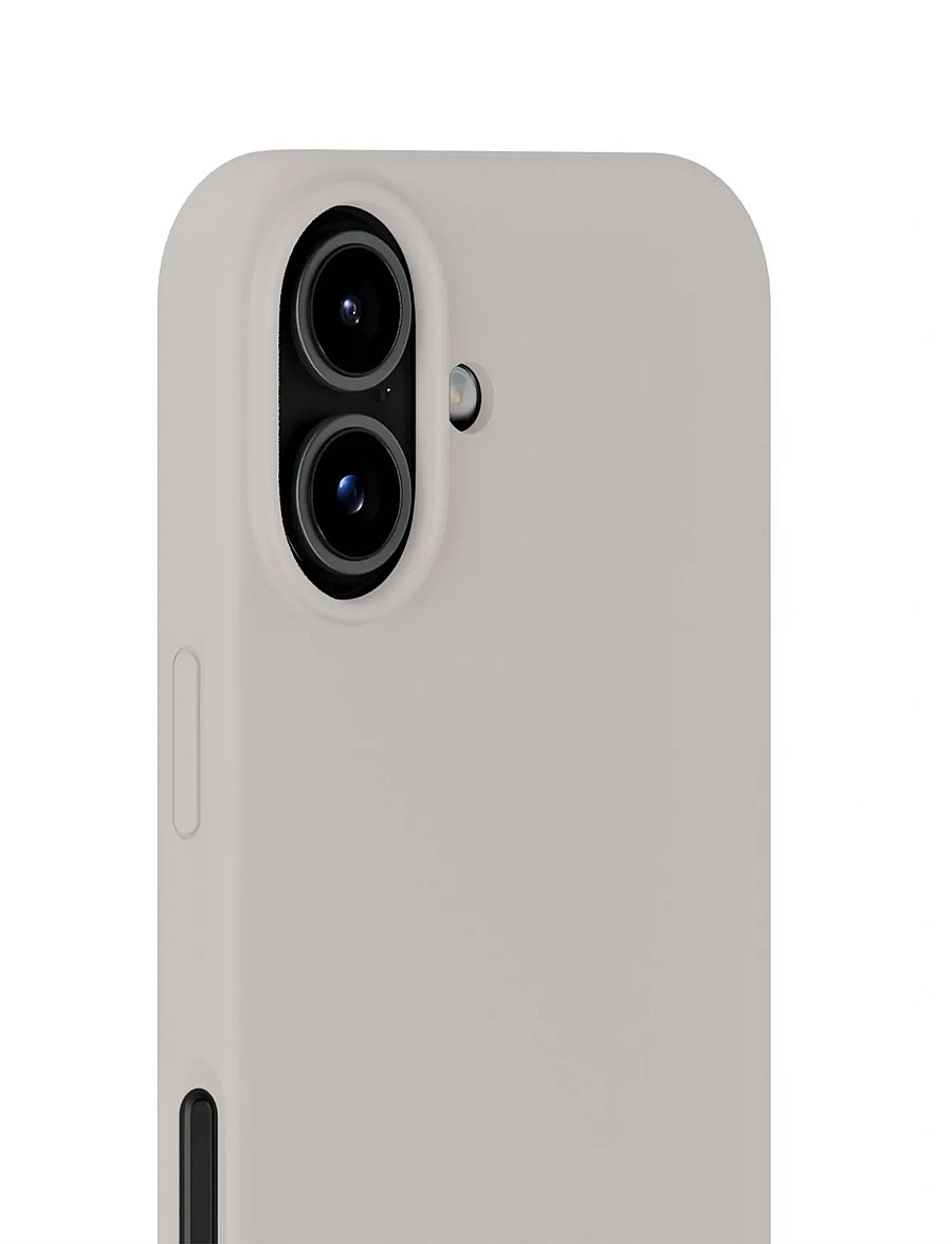 Holdit - Silicone Case iPhone 17 - mobilcovers - wool gray - 3