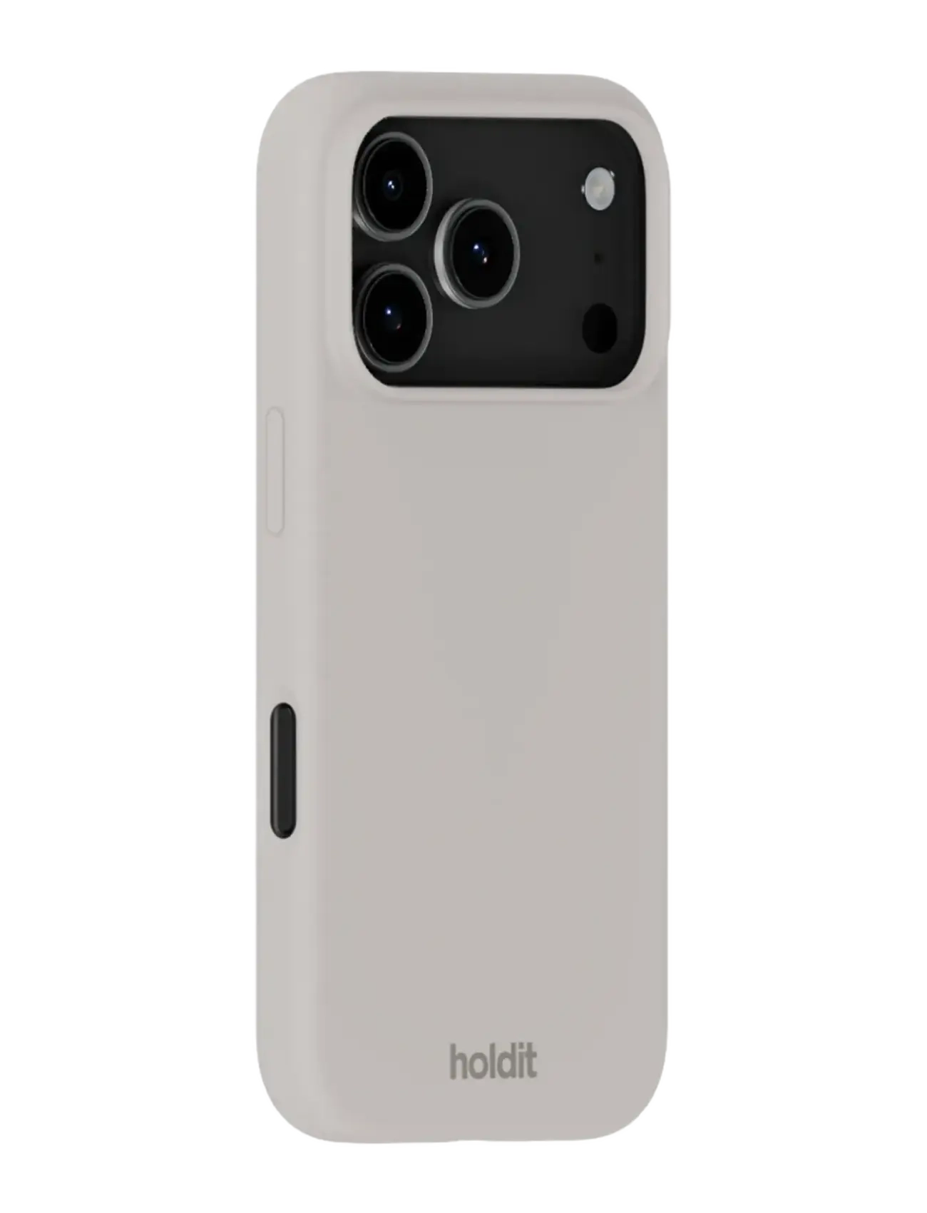 Holdit - Silicone Case iPhone 17 Pro Max - símahulstur - wool gray - 1