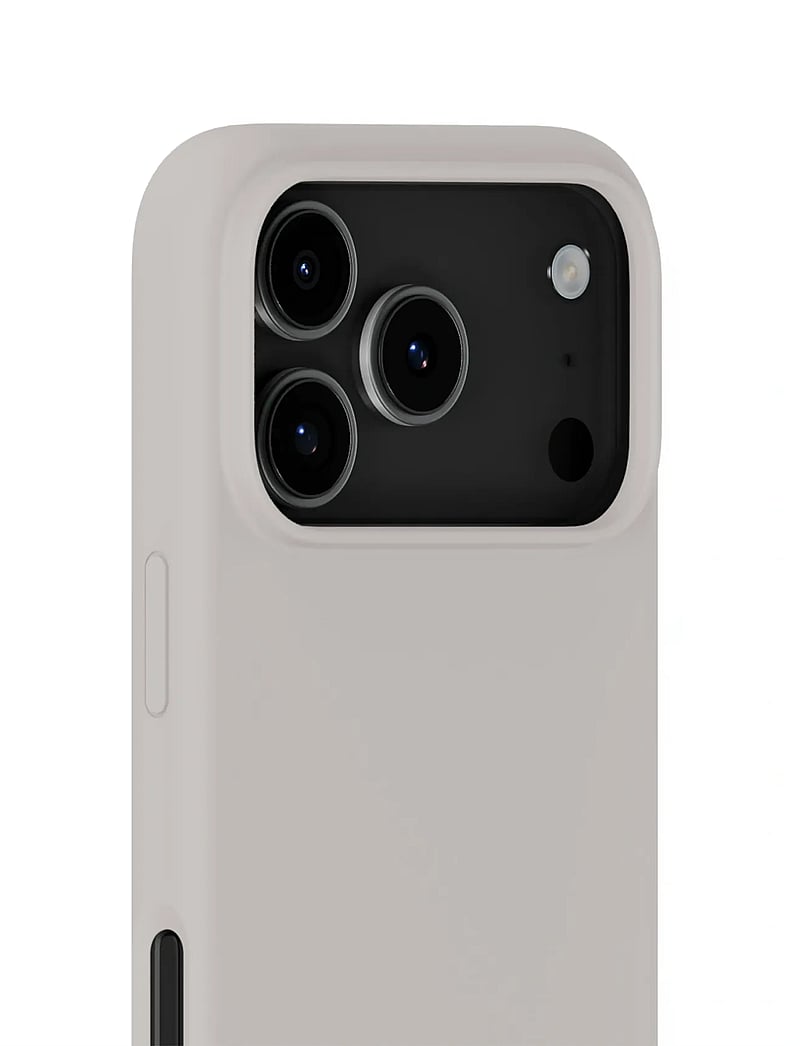 Holdit - Silicone Case iPhone 17 Pro Max - mobilskal - wool gray - 3