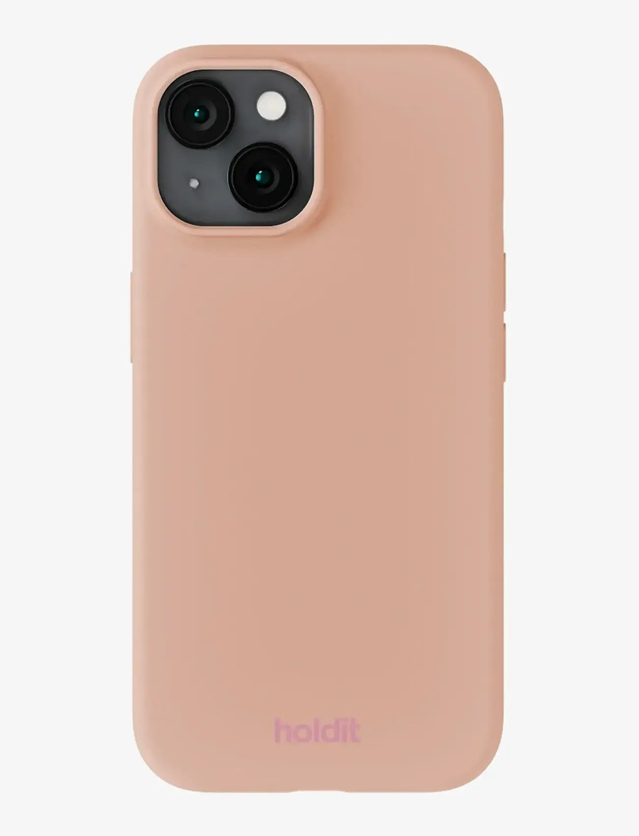 Holdit - Silicone Case iPhone 14/13 - mobilskal - bare pink - 0