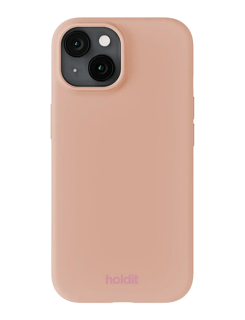 Holdit - Silicone Case iPhone 14/13 - mobilskal - bare pink - 0