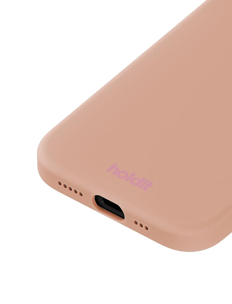 Holdit - Silicone Case iPhone 14/13 - mobilskal - bare pink - 2