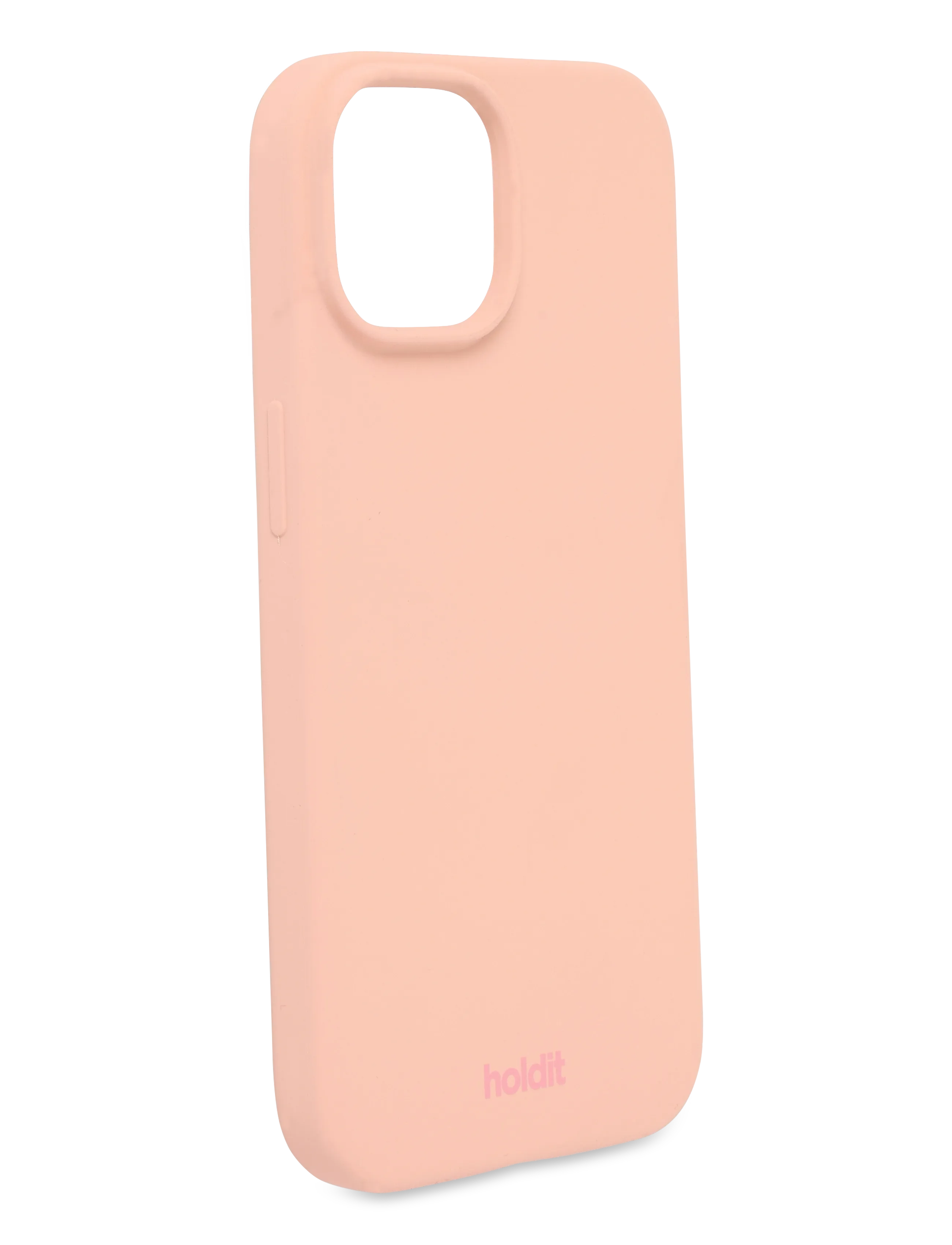Holdit - Silicone Case iPhone 15 - mobilskal - bare pink - 2