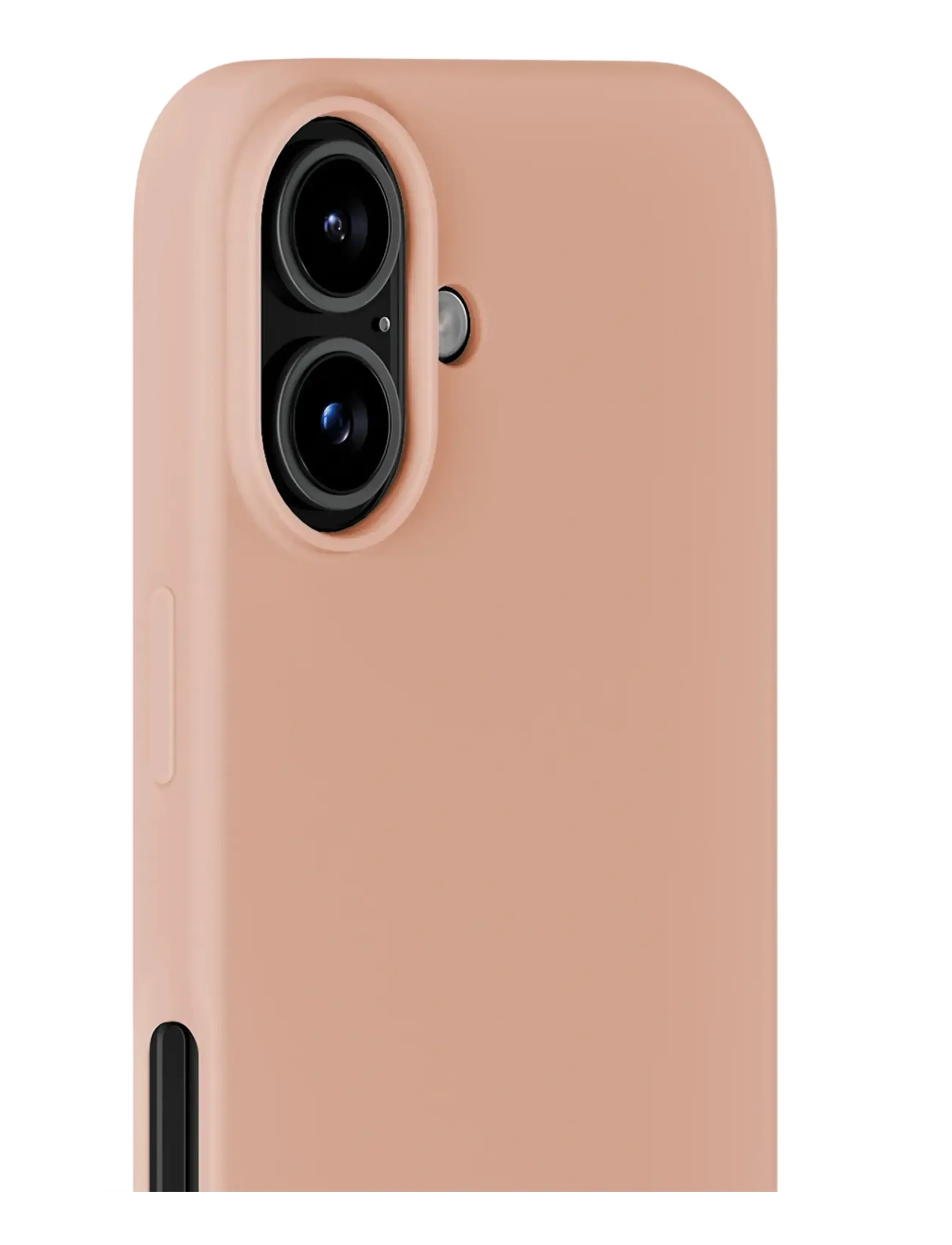 Holdit - Silicone Case iPhone 16 - telefona vāciņi - bare pink - 1