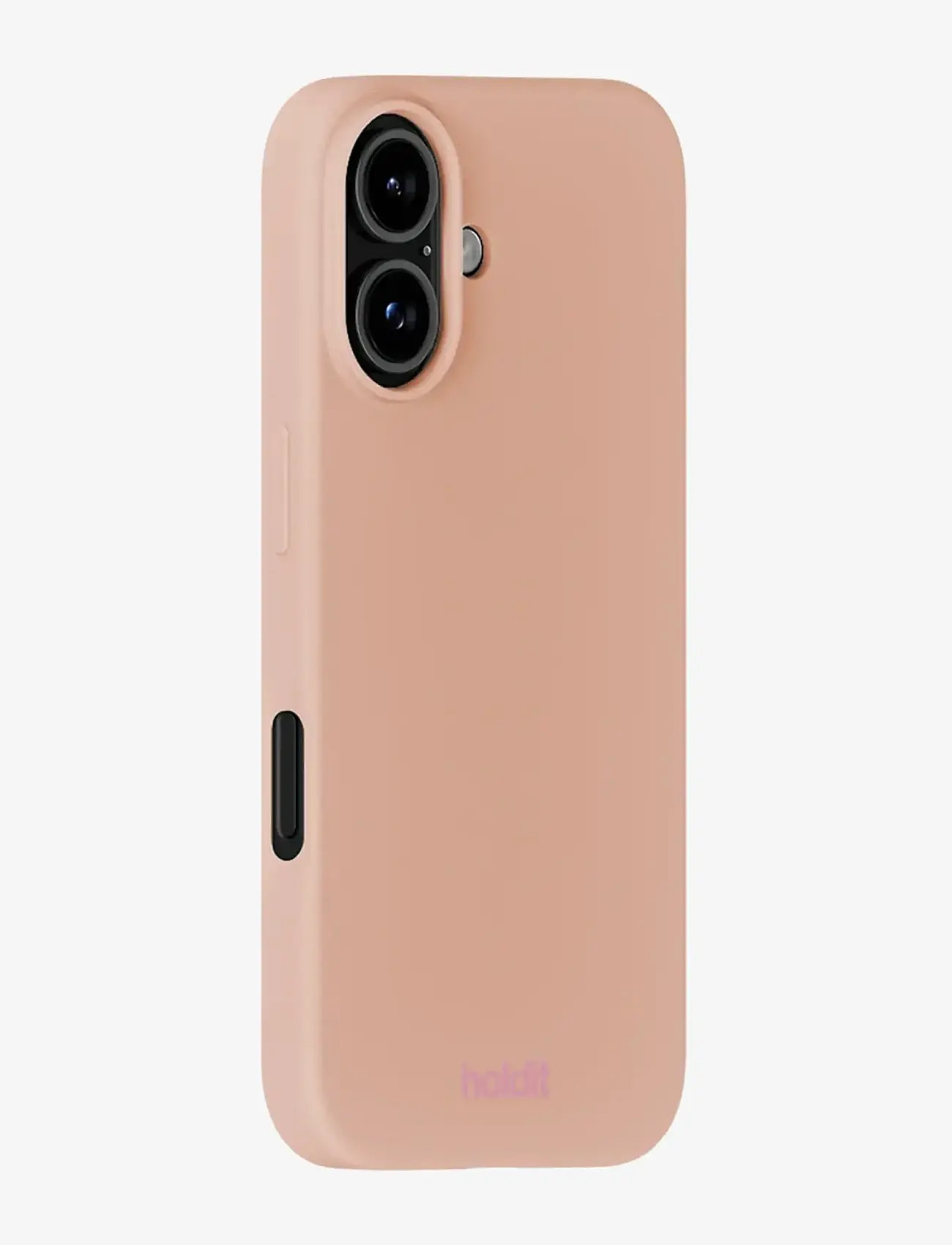 Holdit - Silicone Case iPhone 16 - mobilskal - bare pink - 2