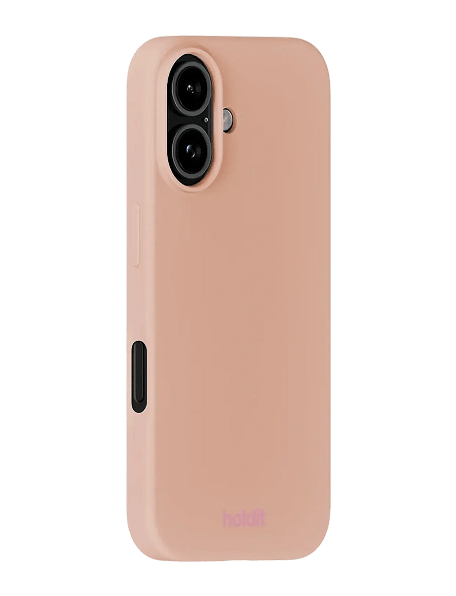 Holdit - Silicone Case iPhone 16 - telefona vāciņi - bare pink - 2