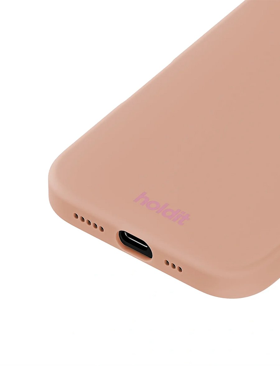 Holdit - Silicone Case iPhone 16 - telefona vāciņi - bare pink - 3