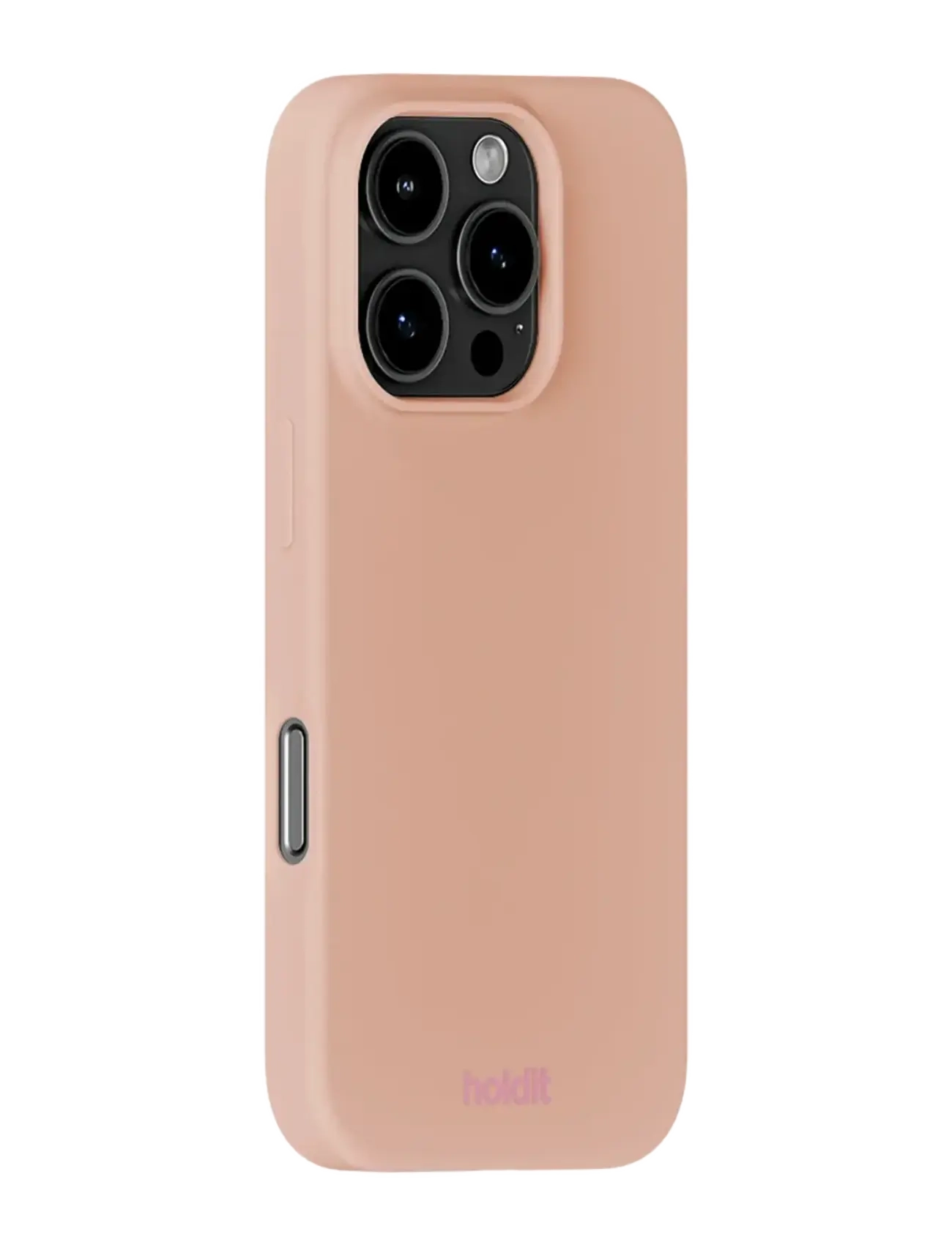 Holdit - Silicone Case iPhone 16 Pro - mobildeksel - bare pink - 1
