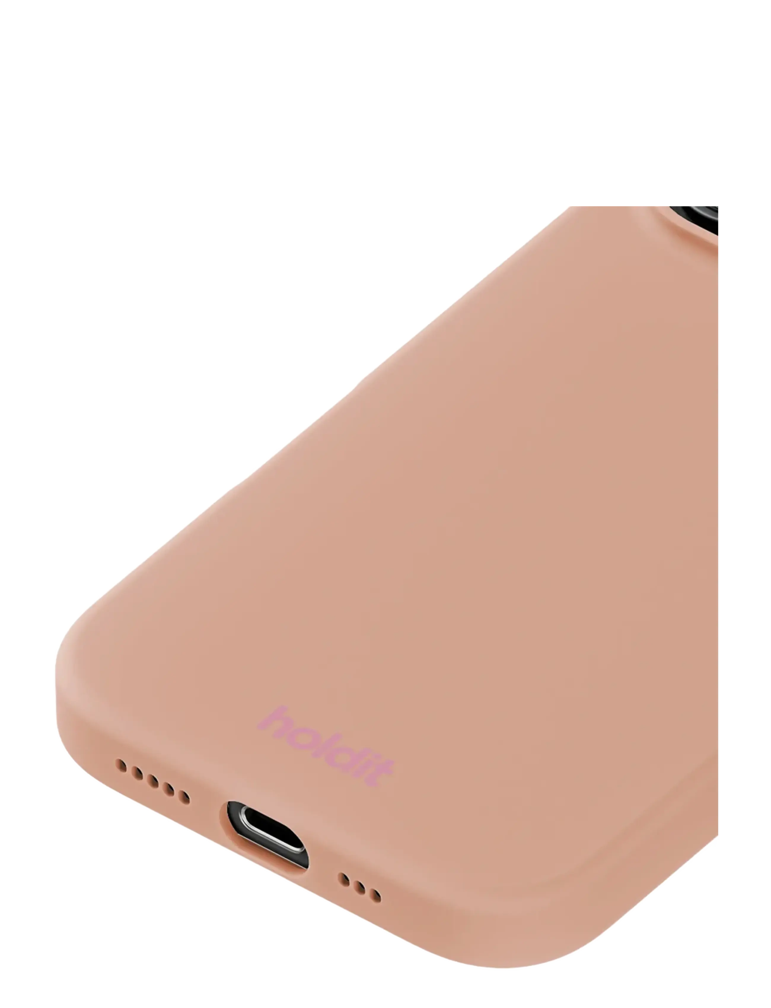 Holdit - Silicone Case iPhone 16 Pro - mobildeksel - bare pink - 2