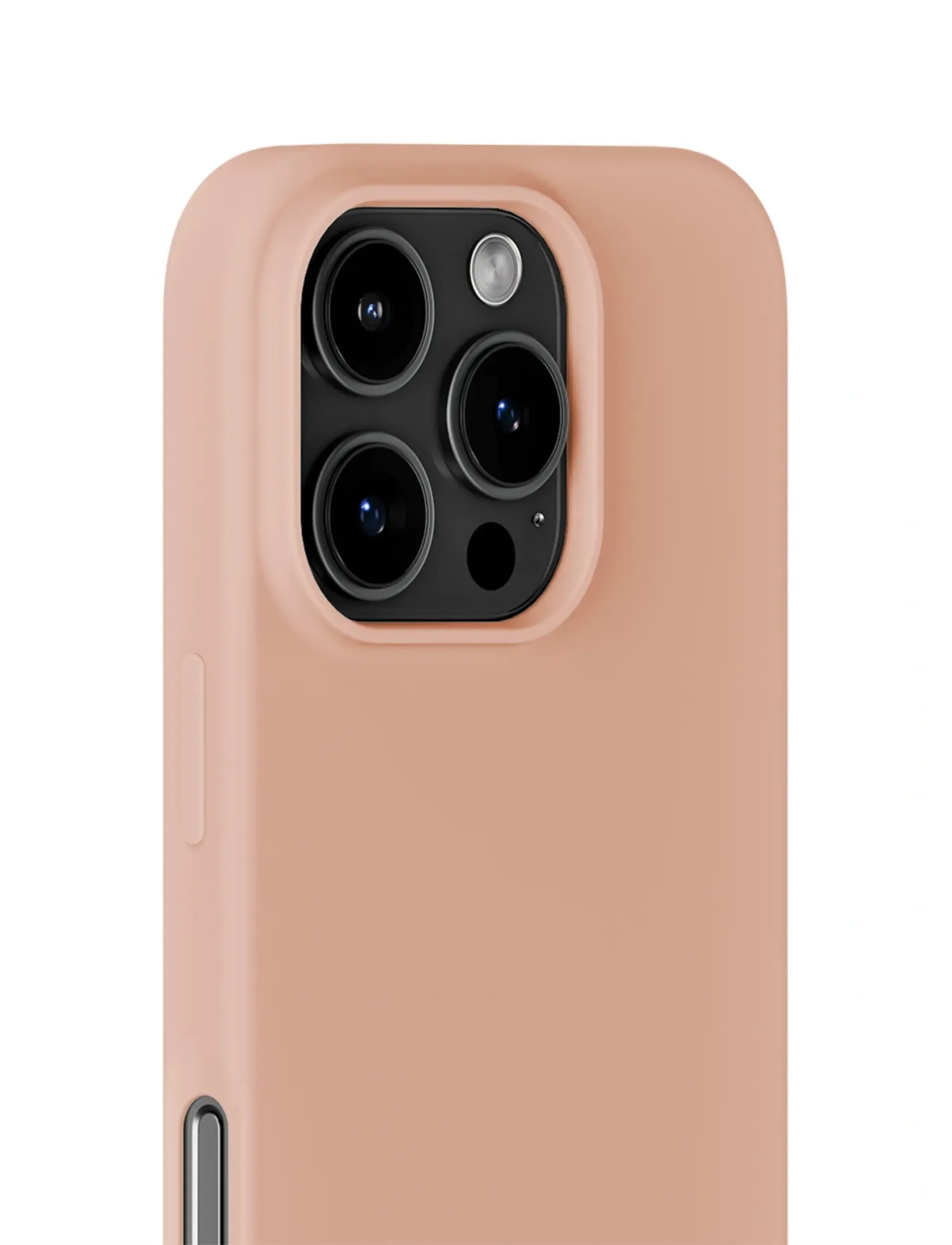 Holdit - Silicone Case iPhone 16 Pro - mobildeksel - bare pink - 3