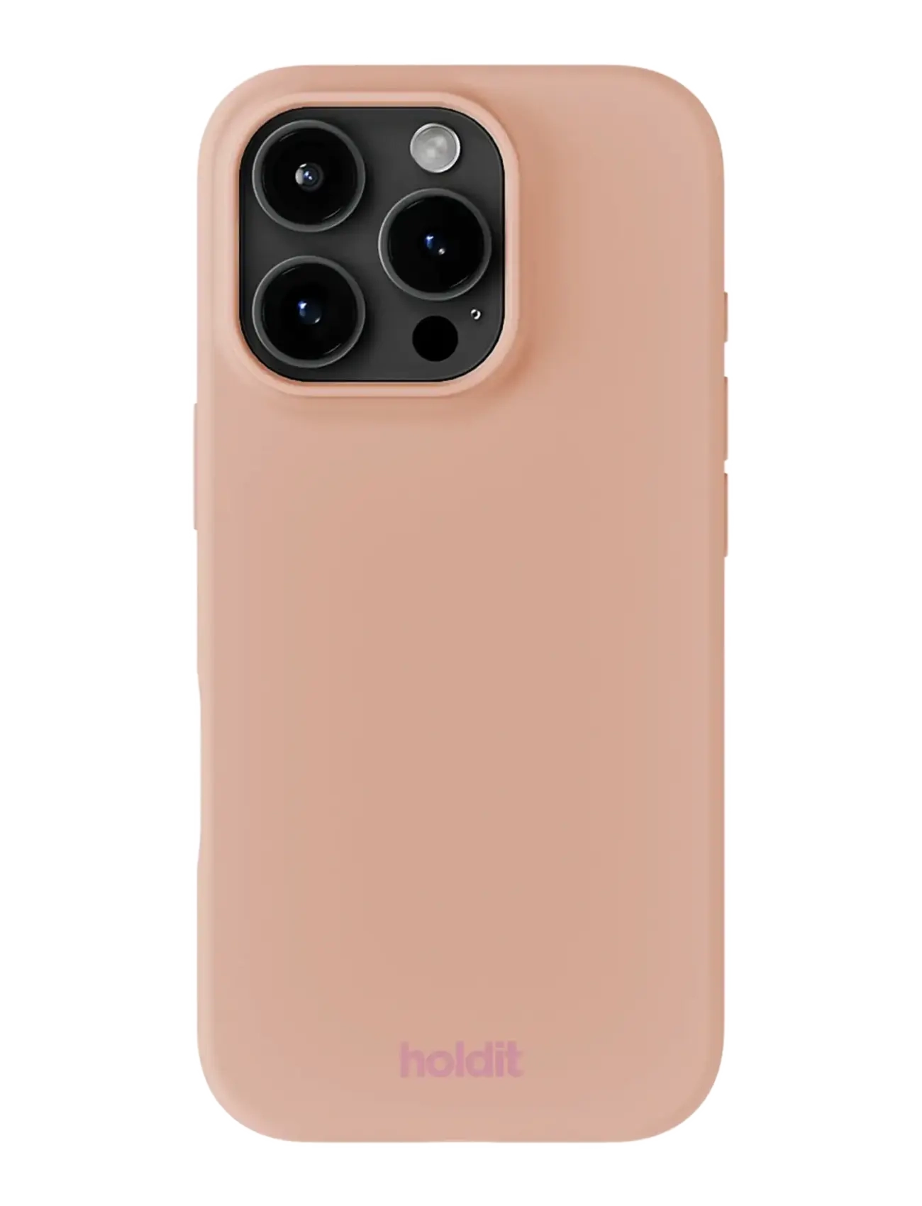 Holdit Silicone Case Iphone 16 Pro Max, Kvinder, iPhone 16 Pro Max Silikone Cover, Pink, Str: IPHONE 16PRO MAX