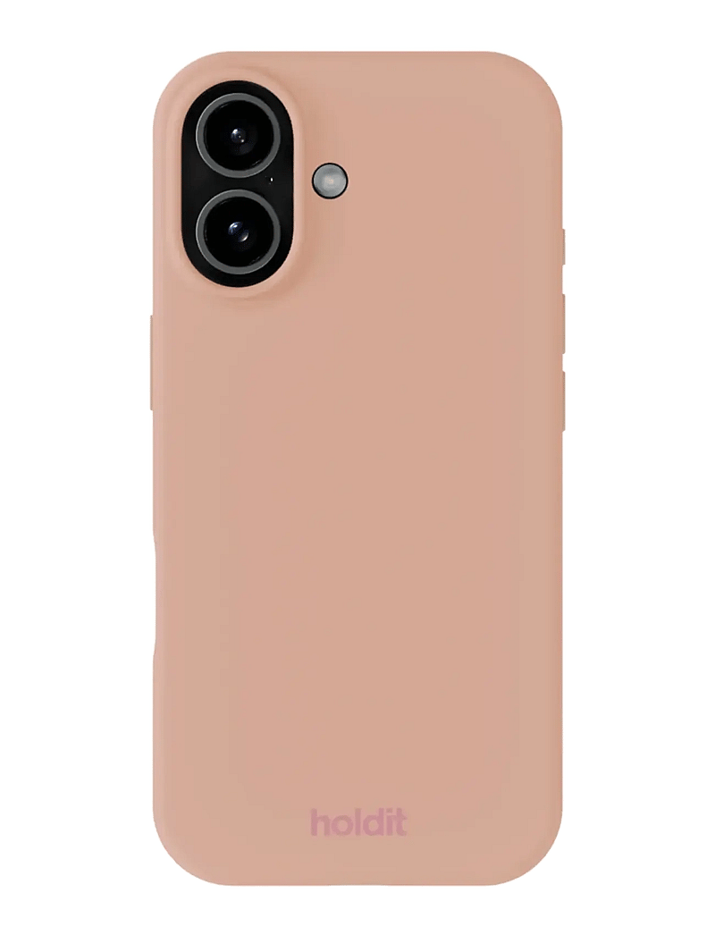Holdit - Silicone Case iPhone 17 - mobilskal - bare pink - 0
