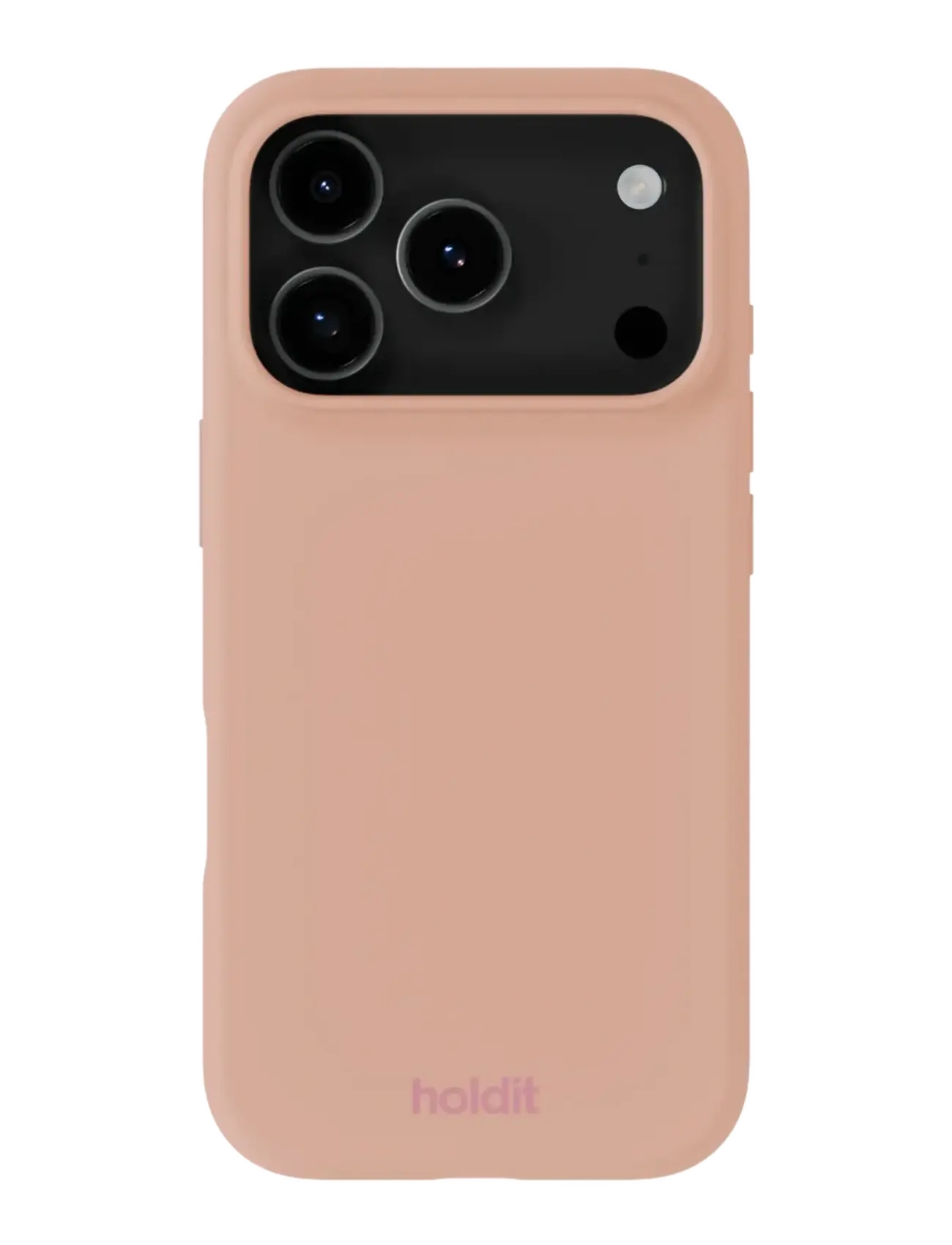 Holdit Silicone Case Iphone 17 Pro, IPHONE 17PRO, Pink, Mobiltilbehør-Covers > Telefontasker, Dame