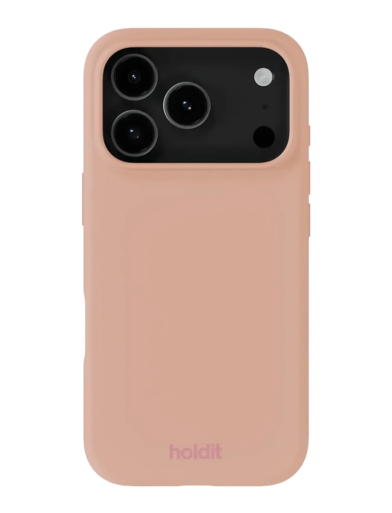 Holdit - Silicone Case iPhone 17 Pro - handycover - bare pink - 0