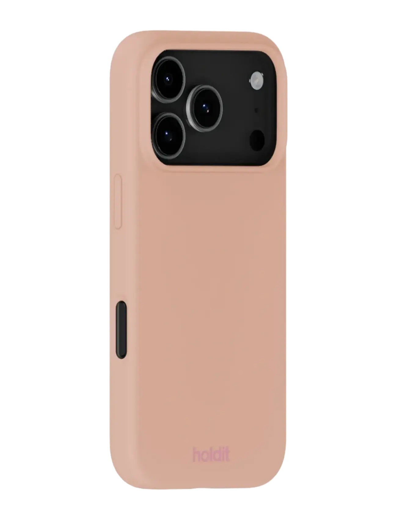 Holdit - Silicone Case iPhone 17 Pro - telefonų dėklai - bare pink - 1