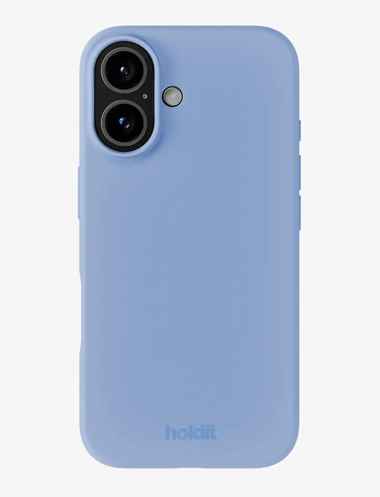 Holdit - Silicone Case iPhone 16 - mobilskal - soft cobalt - 0