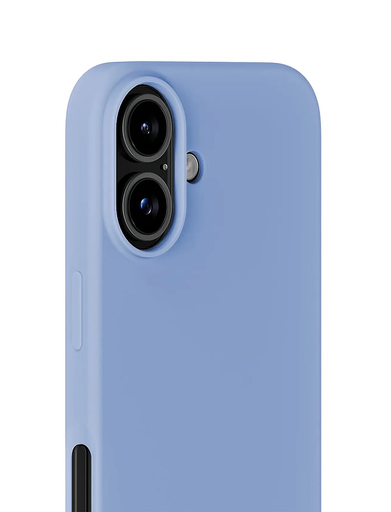 Holdit - Silicone Case iPhone 16 - mobilskal - soft cobalt - 3