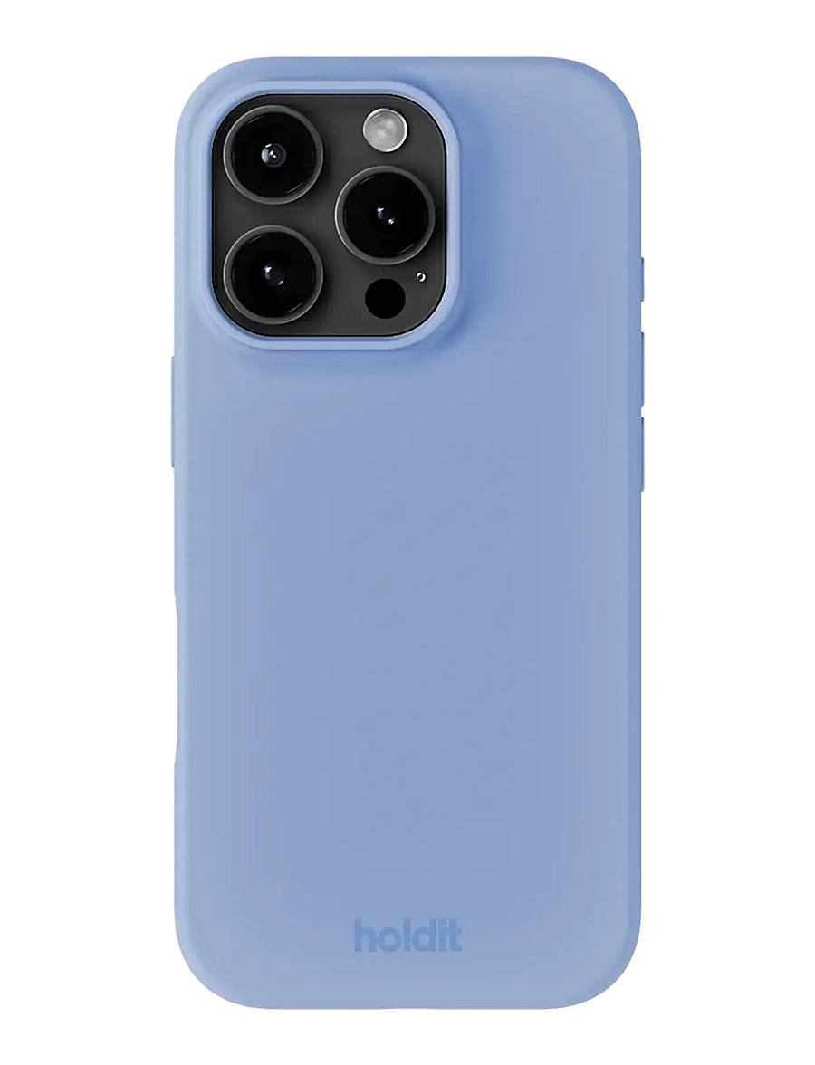 Holdit - Silicone Case iPhone 16 Pro Max - puhelimen kuoret - soft cobalt - 0